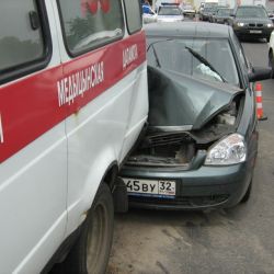 В Гомеле водитель погиб после столкновения с машиной скорой помощи