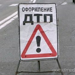 В Гомельской области автомобиль столкнулся с трактором