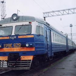 Жигули столкнулись с поездом Гомель-Гродно