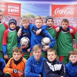 Школьная сборная по футболу из Светлогорска стала победителем областного отбора Кубка Coca-Cola «Вступай в игру!»