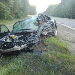 ТРАГИЧЕСКИЕ ВЫХОДНЫЕ: Гомельчанин погиб в аварии в Житковичском районе
