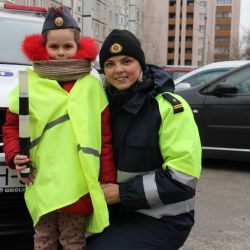 Сотрудники ГАИ приняли участие в МАСЛЕНИЦЕ