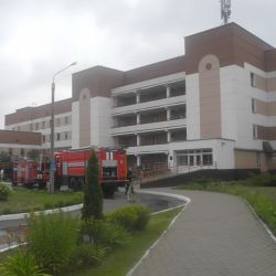 В областной инфекционной больнице эвакуировали 26 человек 
