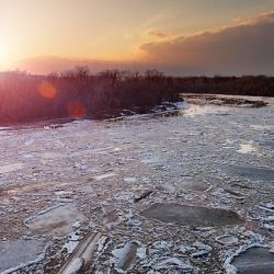 Уровень воды в реках Гомельской области растет