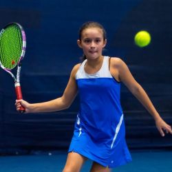 Мастер-класс для юных теннисистов 