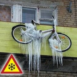 Несмотря на снежный декабрь, в Гомеле продолжаются кражи велосипедов