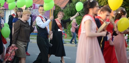 В Гомеле отгремели выпускные балы