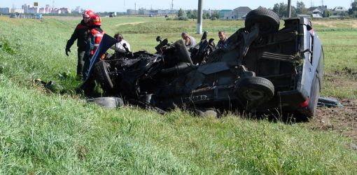 Два человека погибли и один в реанимации после ДТП на выезде из Гомеля