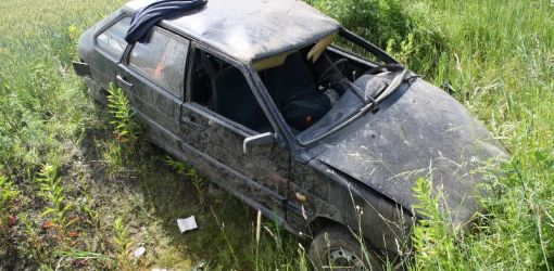 В Добрушском районе водитель погиб на полевой дороге