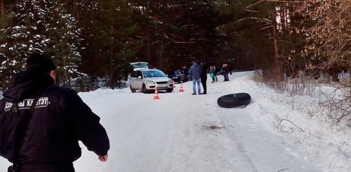 Смертельное катание: В Речицком районе 17-летний парень погиб, катаясь на камере, привязанной к машине